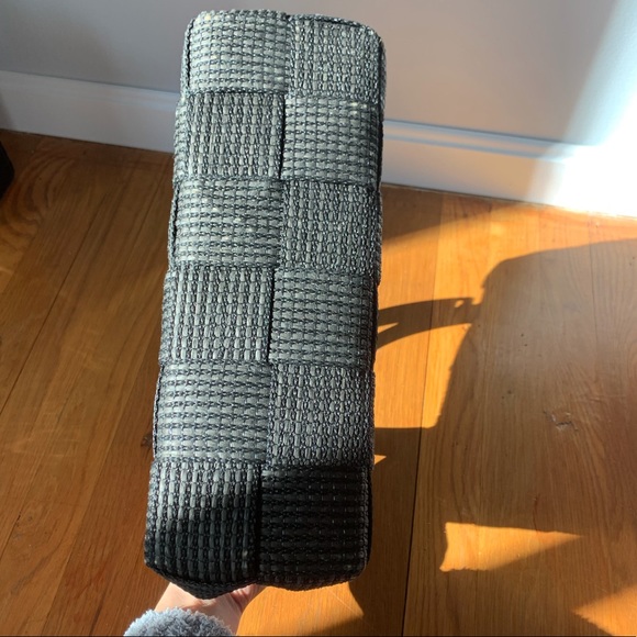 VINTAGE black woven purse - Picture 4 of 4